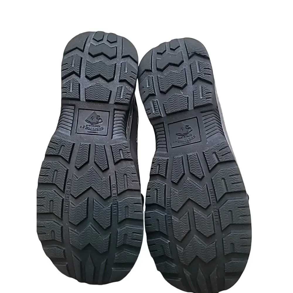 Herman Survivors Diecast Aluminum Alloy Safety Toe Work Shoes Boots mens Sz 7.5